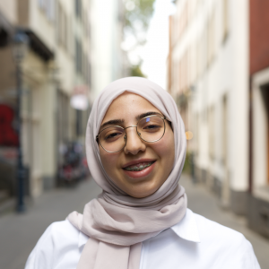 Porträt einer Mitarbeiterin